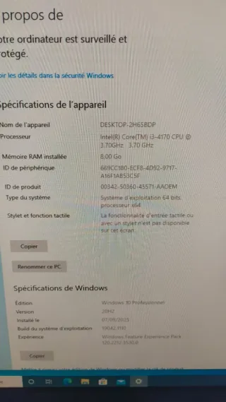 Ordenador PC Fujitsu