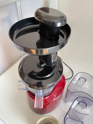 Extractor de Zumos en Frío BioChef Rojo