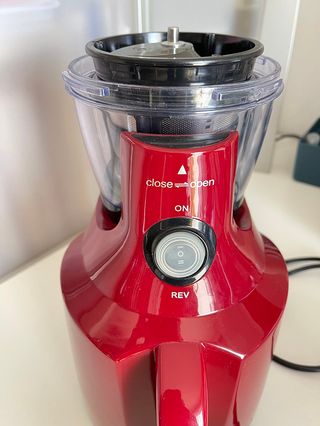 Extractor de Zumos en Frío BioChef Rojo