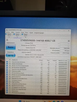 Disco Duro Seagate NAS HDD 4TB SATA