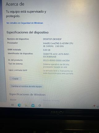 Portátil MSI Negro/Gris