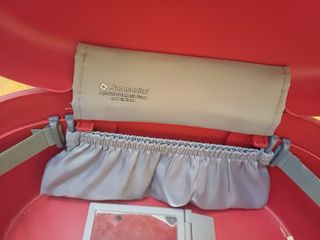 Maletín neceser Samsonite rojo con candado