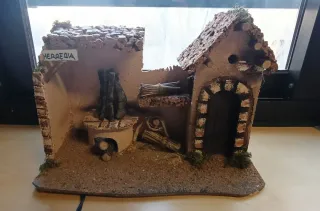 Maqueta Herrería con luz 30x12x23 cm