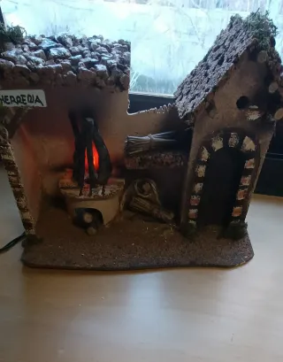 Maqueta Herrería con luz 30x12x23 cm