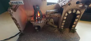 Maqueta Herrería con luz 30x12x23 cm