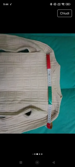 Maglioncino donna panna