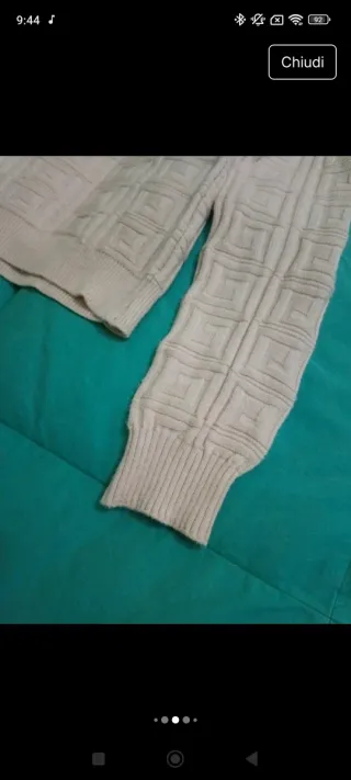 Maglioncino donna panna