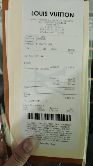 Louis Vuitton Neverfull MM