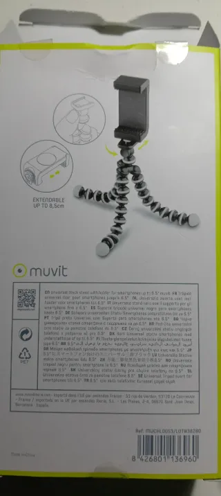 Trípode Muvit Universal para Móvil