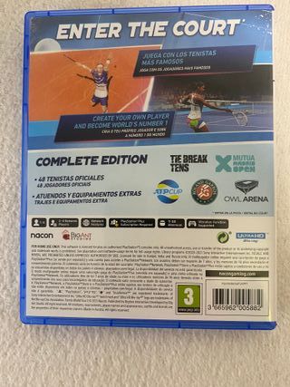 Juego PS5 Tennis World Tour 2 Complete