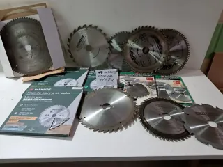 Lote 13 discos sierra circular Parkside