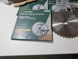 Lote 13 discos sierra circular Parkside