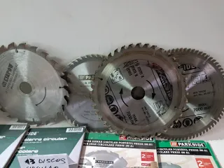 Lote 13 discos sierra circular Parkside
