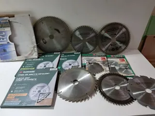 Lote 13 discos sierra circular Parkside