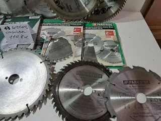 Lote 13 discos sierra circular Parkside