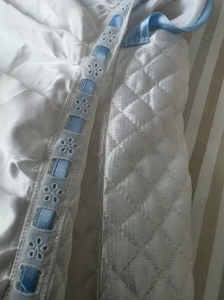 Ropa moisés mimbre bebé