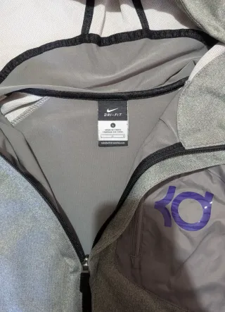 Sudadera Running Nike Gris