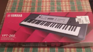 Teclado Yamaha YPT-260 Órgano Digital