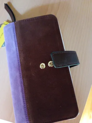 Portafogli Parfois marrone e viola
