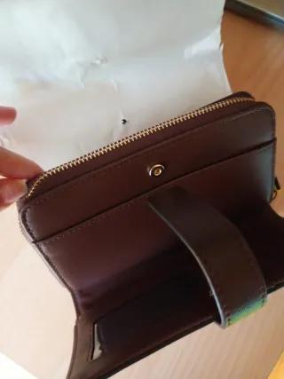 Portafogli Parfois marrone e viola