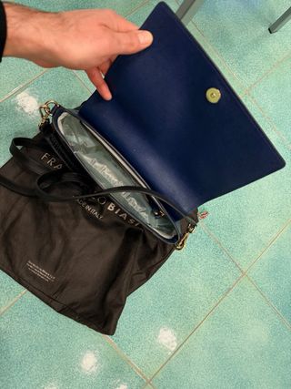 Borsa FRANCESCO BIASIA blu
