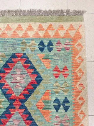 Tappeto Kilim afgano 151x116.cm lana