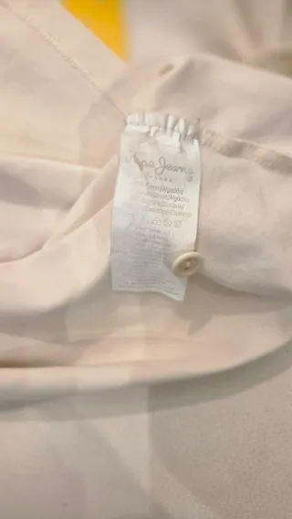 Polo Pepe Jeans Mujer Verde y Blanco