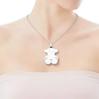 Colgante Tous Oso Plata