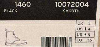 Botas Dr. Martens Negras Talla 36 Nuevas