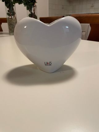 Vaso Liko Home Design Bianco Cuore