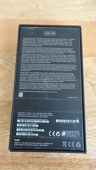 iPhone 11 Pro 256GB Space Gray + Funda Batería