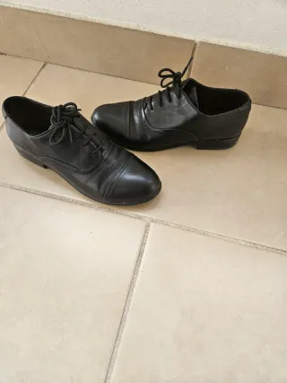 Scarpe donna vera pelle nere