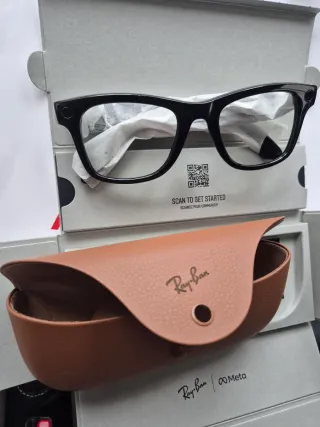 Gafas Ray-Ban Meta Wayfarer Gen2 Negras