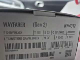 Gafas Ray-Ban Meta Wayfarer Gen2 Negras