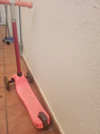 Patinete 3 Ruedas Globber Rosa