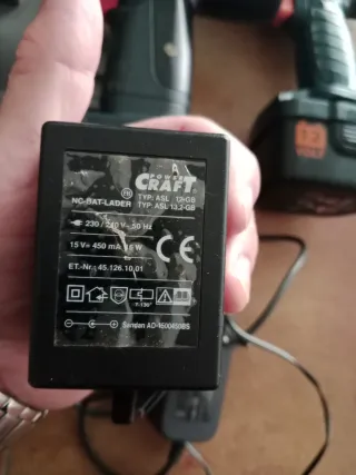 Lote 3 Taladros + Cargador + Regleta