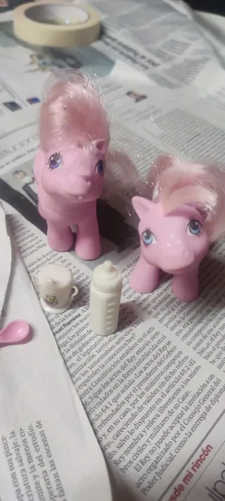 Lote de 4 My Little Pony Bebés