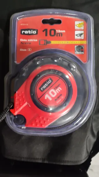Cinta métrica Ratio 10m Acero