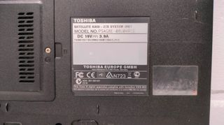 TOSHIBA SATELLITE A300-27X (Despiece)