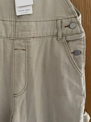 Peto vaquero beige claro