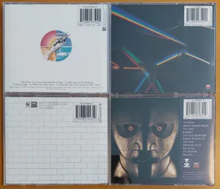CDs Pink Floyd (3 son dobles)
