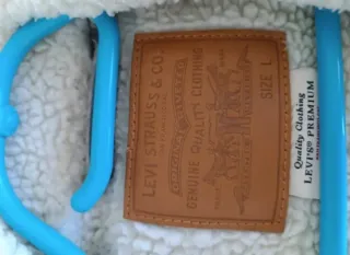 Chaqueta Levi's Corduroy Gris Forro Borreguito