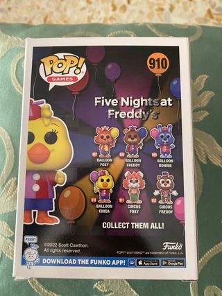Funko Pop! Balloon Chica 910 Five Nights at Freddy