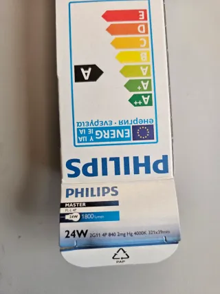 Philips Master PL-L 4P 24W 4000k 1800lm 840