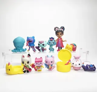 13 Figuras de Gabby's Dollhouse