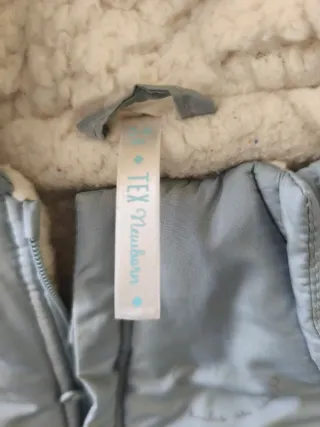 Buzo bebé 3-6 meses con capucha