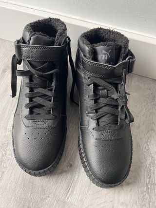 Zapatillas Puma Negras Moda Mujer Talla 41