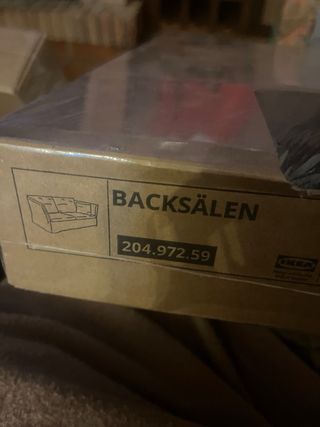Funda sofá BACKSÄLEN 2 plazas Ikea