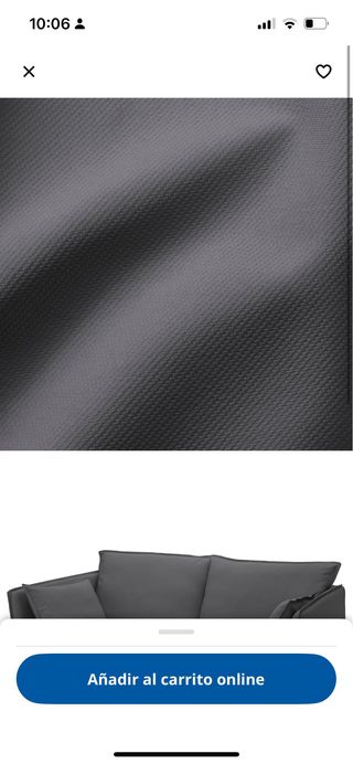 Funda sofá BACKSÄLEN 2 plazas Ikea