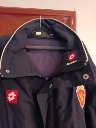 Cazadora Lotto Real Zaragoza azul